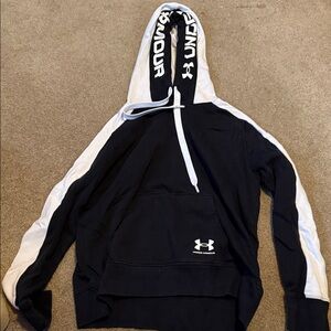 Under Armour Black and White Hoodie